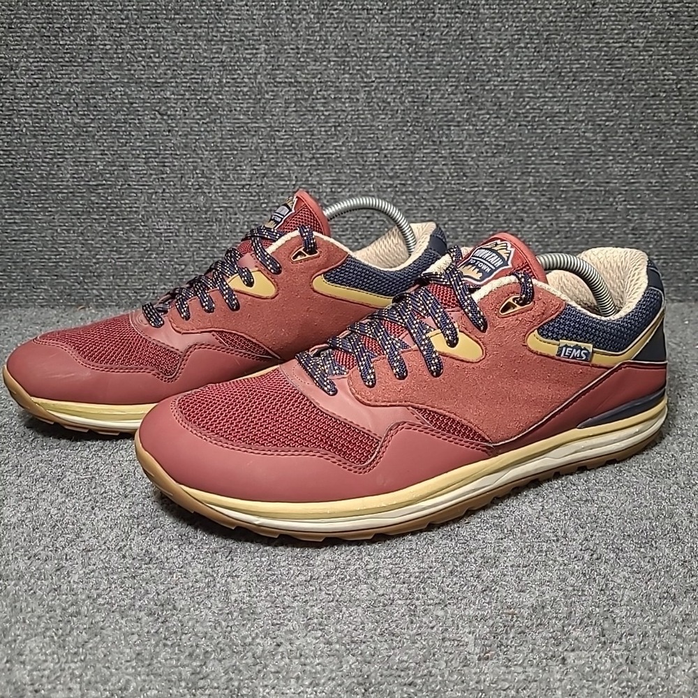 Lems Trailhead Mountain To Town Men's US 11.5 D /EU 45 UK 10.5 Redwood Navy  EUC